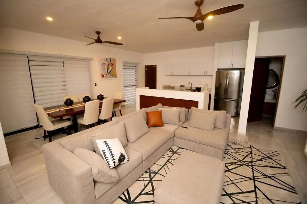 Villa Casa Kaan. Puerto Morelos Ferienhaus